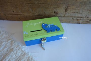 Dřevěná pokladnička