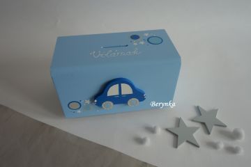 Dřevěná pokladnička pro děti