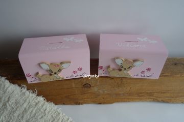 Dřevěná pokladnička