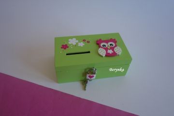 Dřevěná pokladnička