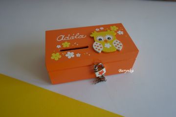 Dřevěná pokladnička