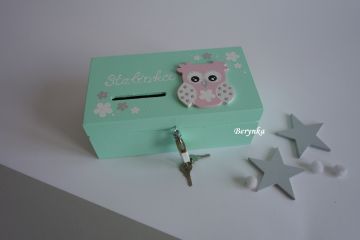 Dřevěná pokladnička