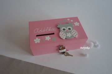 Dřevěná pokladnička