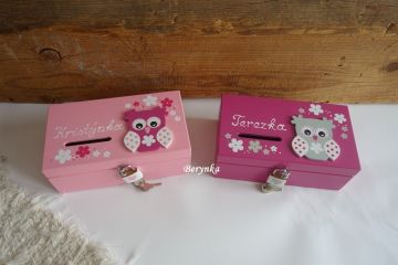 Pokladnička se zámečkem