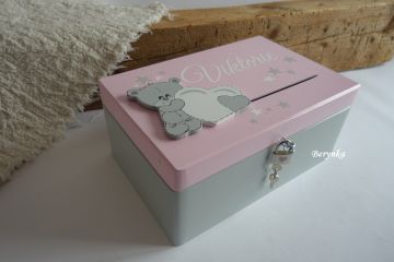 Dřevěná pokladnička