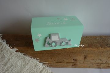 Dřevěná pokladnička