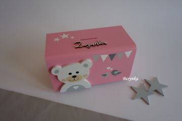 Dřevěná pokladnička