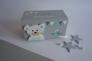 Dřevěná pokladnička