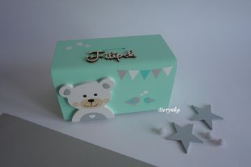 Dřevěná pokladnička