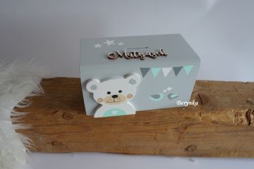 Dřevěná pokladnička