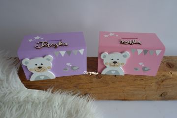 Dřevěná pokladnička