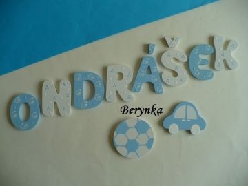 Dřevěná písmenka pro děti