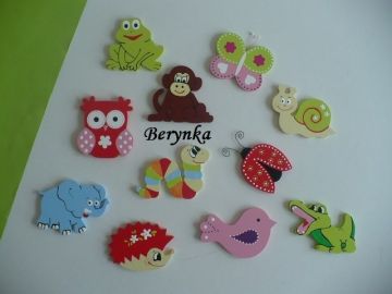 Dřevěná písmenka pro děti