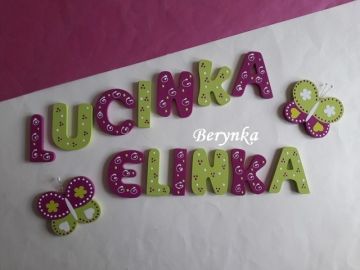 Dřevěná písmenka pro děti