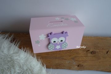 Dřevěná pokladnička