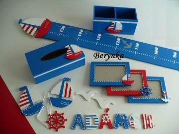 Dřevěné dekorace - námořnické