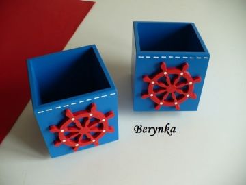 Dřevěné dekorace - námořnické