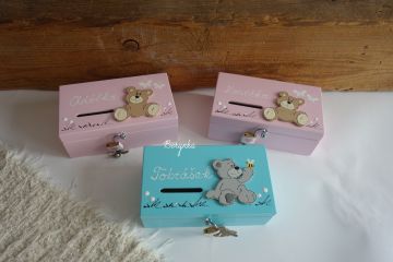 Pokladnička s medvídkem