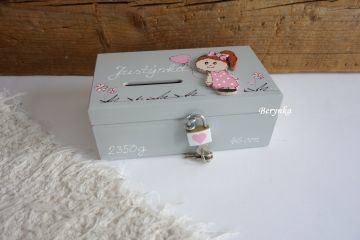 Pokladnička se zámečkem