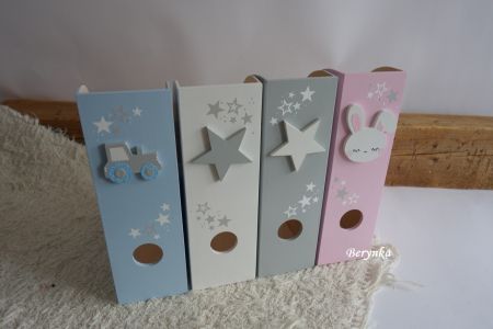 Dřevěný šanon s hvězdičkou