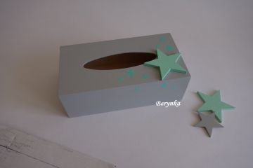 Krabička na kapesníky s hvězdou