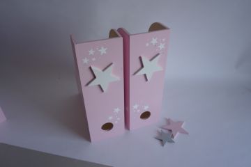 Dřevěný šanon s hvězdičkou