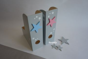 Dřevěný šanon s hvězdičkou