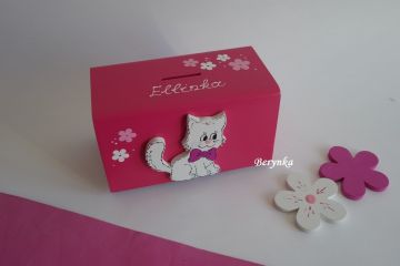 Dřevěná pokladnička pro děti