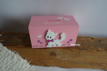 Dřevěná pokladnička