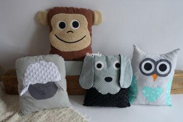 Zvířátkové polštářky