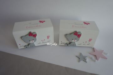 Dřevěná pokladnička pro děti