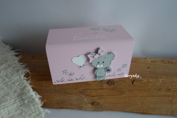 Dřevěná pokladnička