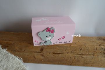 Dřevěná pokladnička