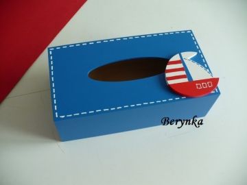 Krabička na kapesníky s lodičkou