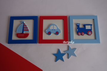 Obrázky pro kluky s různými dopravními prostředky