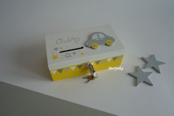 Dřevěná pokladnička