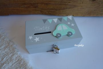 Pokladnička se zámečkem