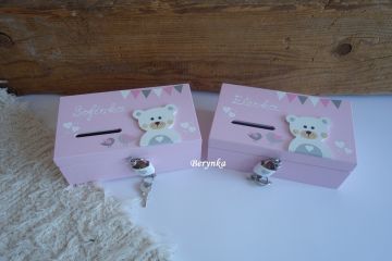 Dřevěná pokladnička