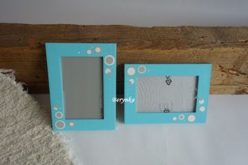 Dřevěný fotorámeček - bez vyřezané dekorace