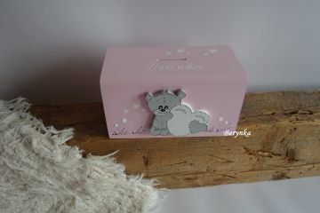 Dřevěná pokladnička