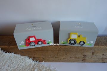 Dřevěná pokladnička