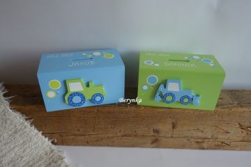 Dřevěná pokladnička