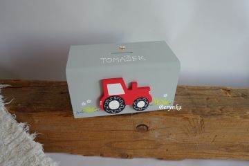 Dřevěná pokladnička