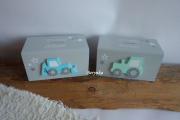 Dřevěná pokladnička