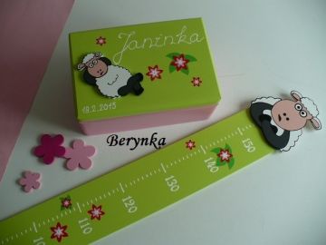 Dětský metr s ovečkou