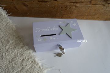 Pokladnička se zámečkem