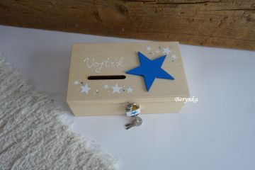 Pokladnička se zámečkem