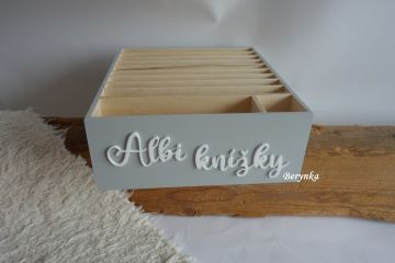 Pořadač na Albi knihy