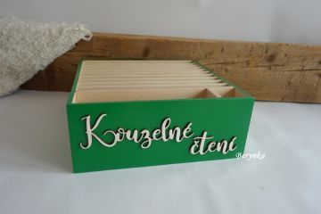 Albi pořadač s vyřezaným jménem